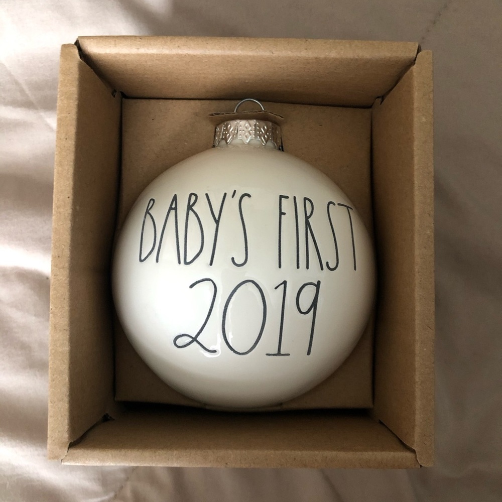 NWT baby’s first Rae Dunn Christmas Ornament 🎄